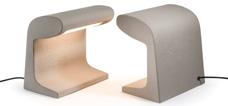 Nemo Reissues Cement Lamp Designed By Le Corbusier
