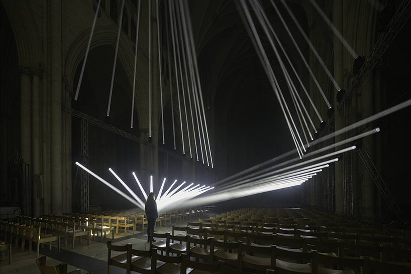 Jason Bruges' 'light masonry' Eerily Illuminates York Minster Cathedral