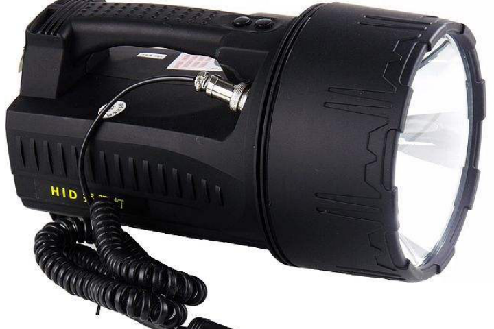 Portable searchlights are more widely used