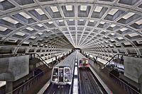 15 subway stations in Washington are upgraded to LED lighting