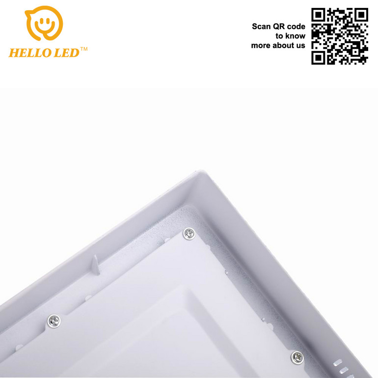 Hello Led New Design Pure White Surface Smd Small 12watt Square Ceiling Led Panel Light 12w