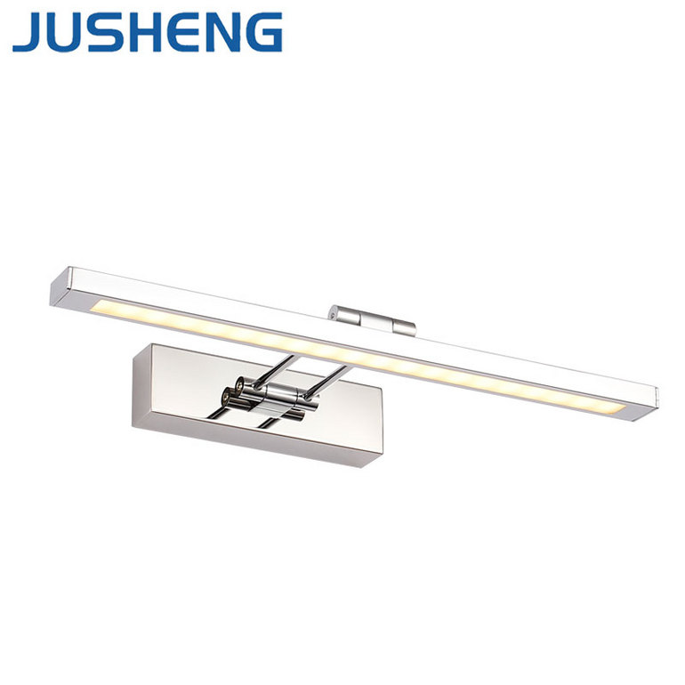 JUSHENG  stainless steel ,rated arm Bathroom wall lights 8W 12W 16W