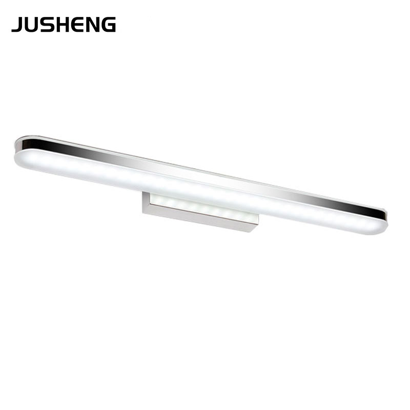 Stainless steel Chrome Bathroom wall lamps Mirror Light 8W 12W 16W 24W