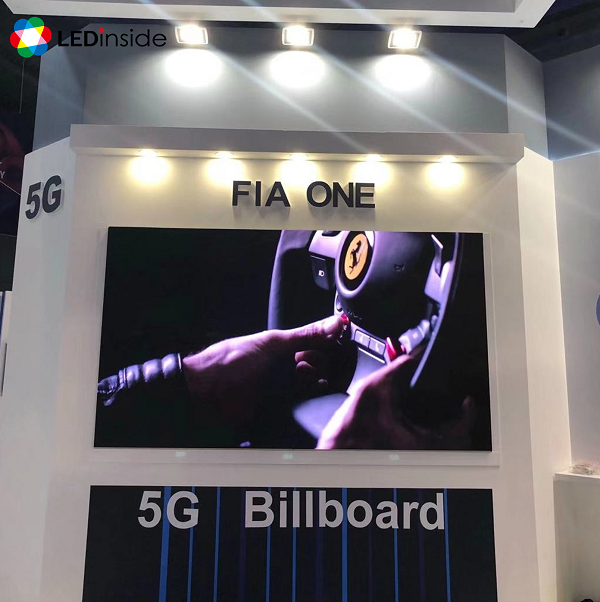 5G Micro LED Display Exhibited at MWC 2019