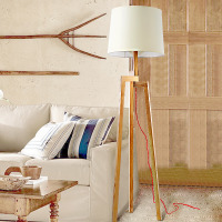 Nordics Solid Wood Floor Lamp Which Brand Is Good