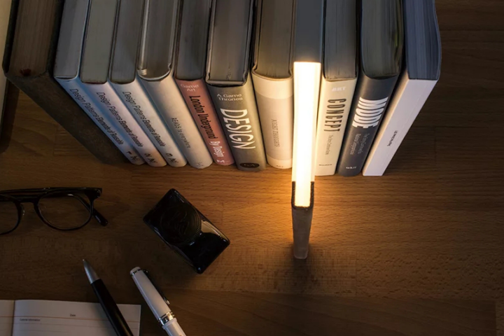 Night Book Emits Warm, Soft Light When Pulled From Bookcase