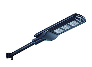 Intelligent polysilicon street lamp