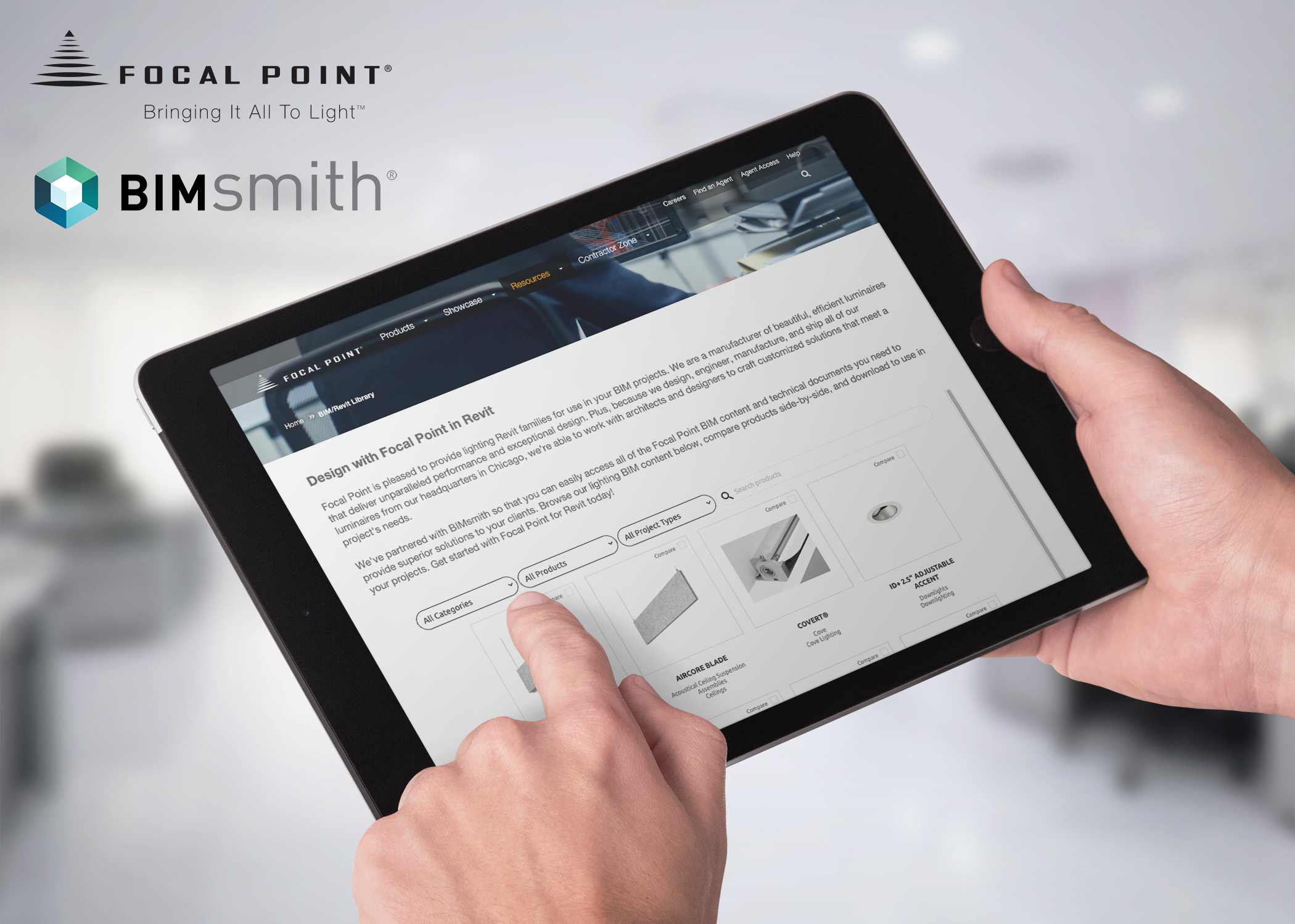 Focal Point Partners BIMsmith to Expand Architectural Lighting Design Resources