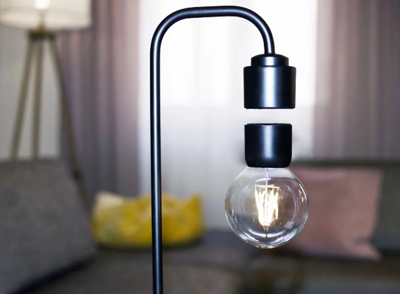 Creative Studio Idea3di Iaunches levitating Marble lamp 'levia'