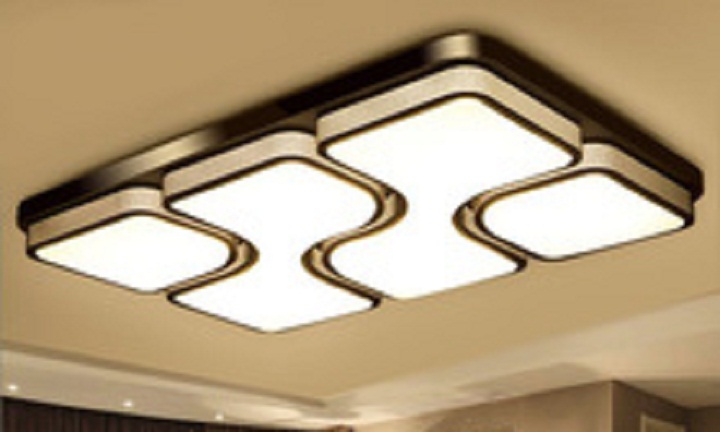 What are the advantages of square wrought iron ceiling lamps?