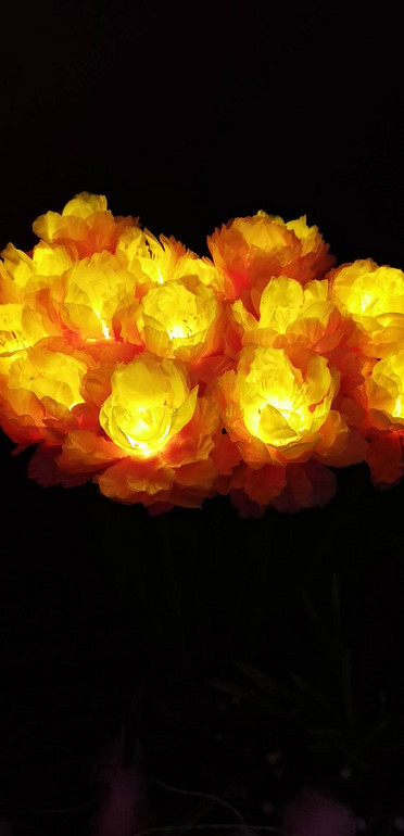 LED High imitation Peony