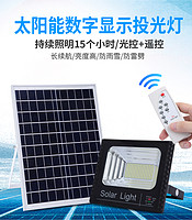 Solar digital display projector