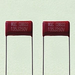 CBB22 metallized polypropylene film capacitor