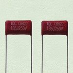 CBB22 metallized polypropylene film capacitor