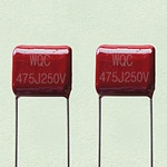 CL21 (MEF) metallized polyester film capacitor