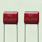 CL21 (MEF) metallized polyester film capacitor