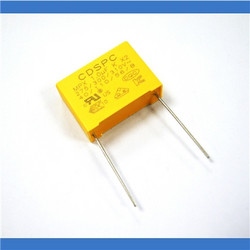 X2-1 metallized polypropylene film cartridge capacitor