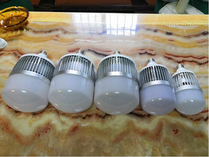 Fin high power bulb