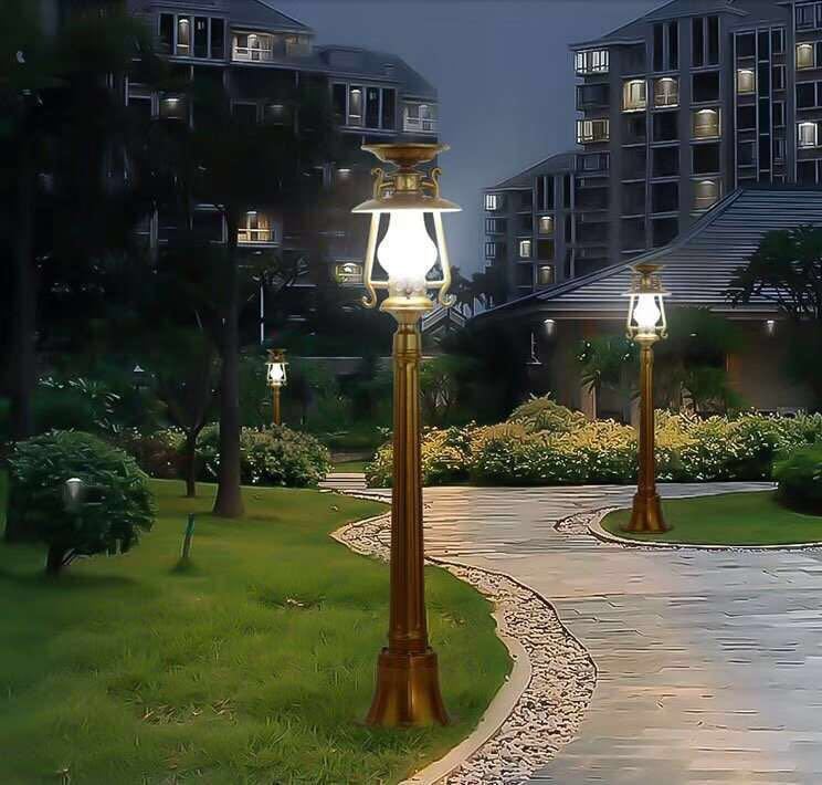 European outdoor lawn lamp waterproof and rustproof