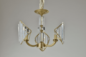 3 Heads Simple Crystal Chandelier