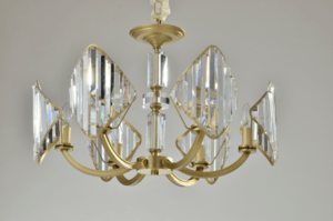 6 Heads Crystal Chandelier