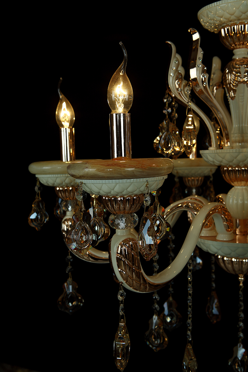 Is It Suitable for Installing a European Candle Chandelier in the Living Room?