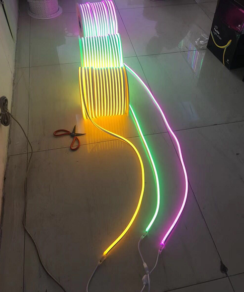 Yello, Green and Pink LED Strip Light