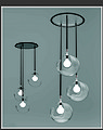 Simple Mordern Style Glass Shell Chandelier