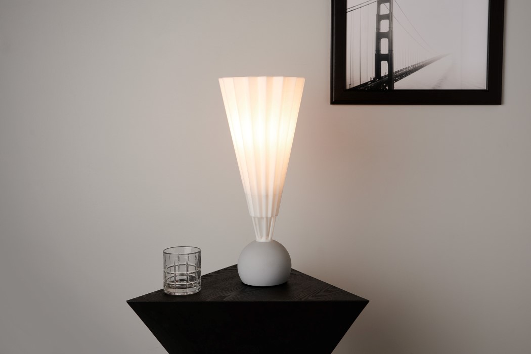 The Konus Lamp’s Shuttlecock Design Turns Function into Aesthetics