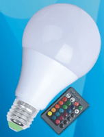 Colorful remote control bulb series