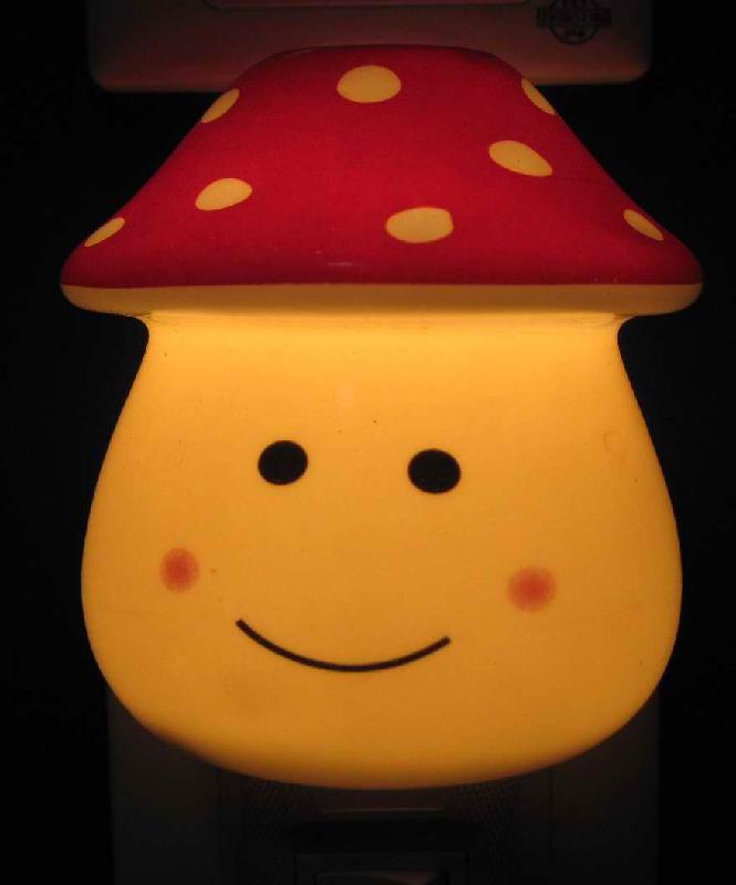 Is Mushroom Light-Controlled Night Light Suitable for Children’s Room?