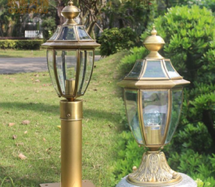 European-Style Lawn Lamp Is Loved by People