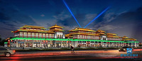 Outdoor Chinese-style Architecture Lighting Project Design