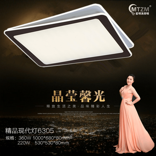 Modern Bedroom Ceiling Lamp