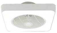 Fan light pearl white