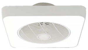 Fan light pearl white