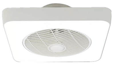 Fan light pearl white