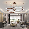 Modern Style Golden Simple Chandelier