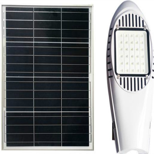 Solar White Light Single Head Aircraft Street Lamp