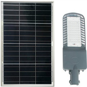 Solar Square Grinding Single-headed Street Lamp