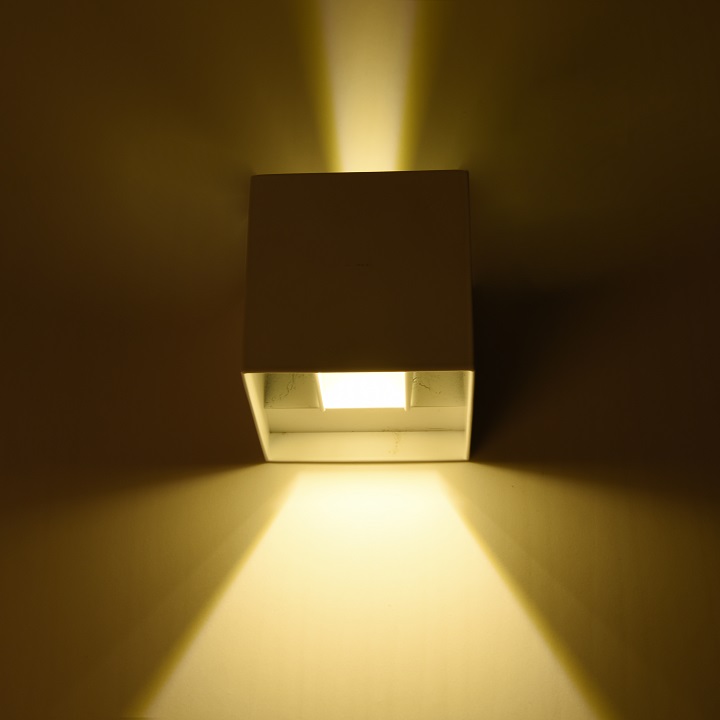 Modern, Simple, Cuboid, Decoration LED Indoor Wall Lamp (Warm light, B826)