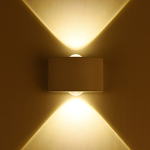 Modern, Simple, Decorative LED Indoor Wall Lamp (Warm light, B854)