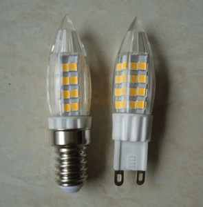 New G9 E14 small insertion bubble LED ceramic corn light 4W 51 beads SMD2835 220V lamp beads