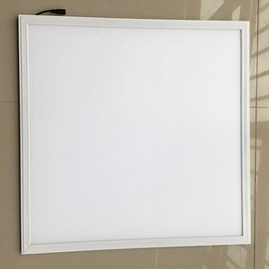 Simple Modern Aluminum Edge White Thin Panel Lamp