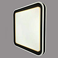 ST027 Circular Black-and-White Edged Warm Light Roof Lamp