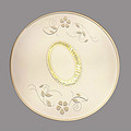 ST1913 circular peach blossom pattern ceiling lamp