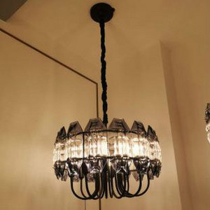 Single-layer Simple Crystal Chandelier