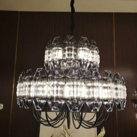 Double-layer Crystal Chandelier