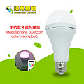 Mobile phone bluetoth color mixing bulb