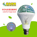 Wide Voltage Colorful Magic Bulb